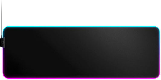 Qck Gaming Mouse Pad - XL RGB Prism Cloth - Sized to Cover Desks