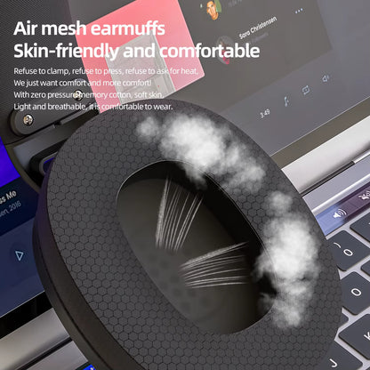 L80 Bluetooth Wireless Wired Three-Mode Gaming Headset Laptop Home Lightweight Headset with Microphone